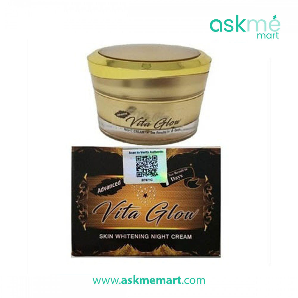 Advanced Vita Glow Glutathione Skin Whitening Night Cream AskMeMart