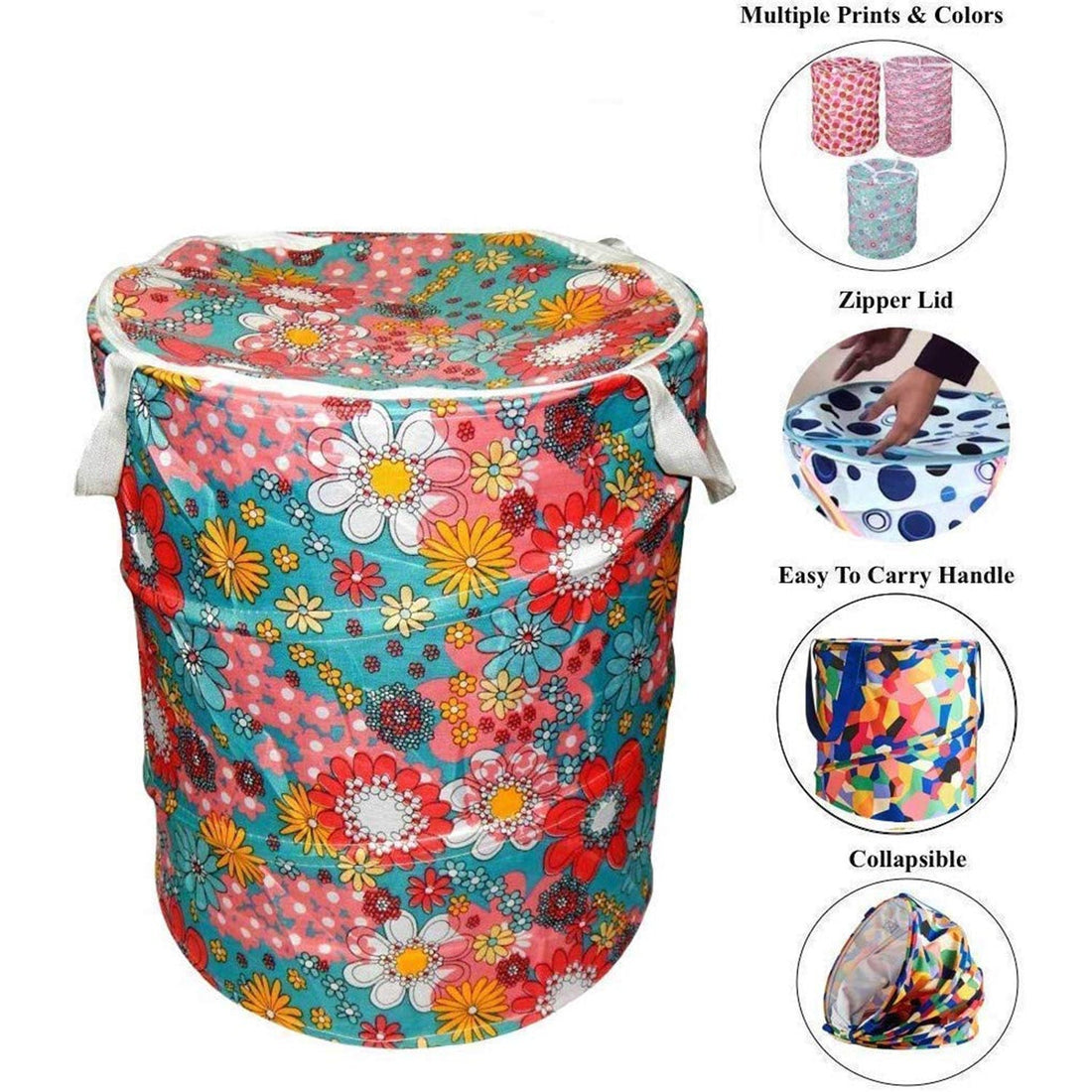Canvas Laundry & Toy Storage Bag