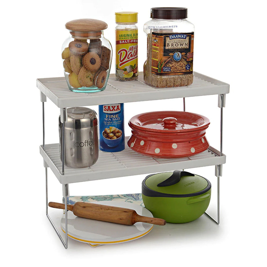 2 Layer Kitchen Storage Rack