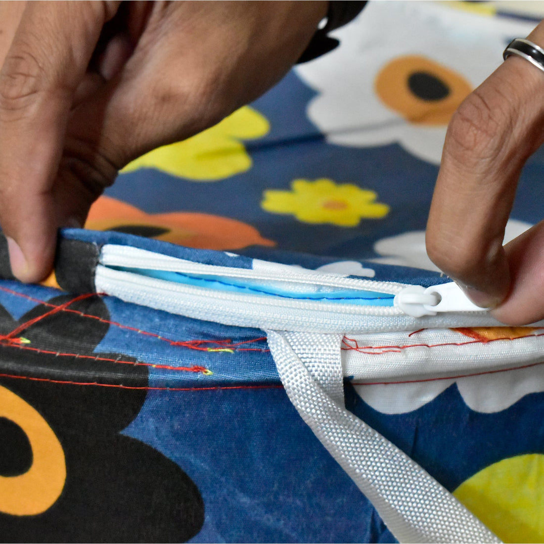 Canvas Laundry & Toy Storage Bag