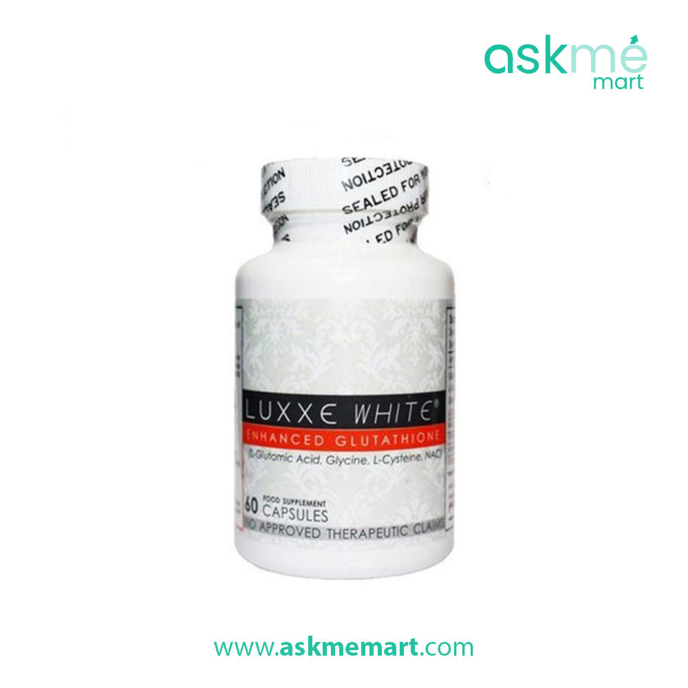 LUXXE White Enhanced Glutathione Skin Whitening 60 Capsules