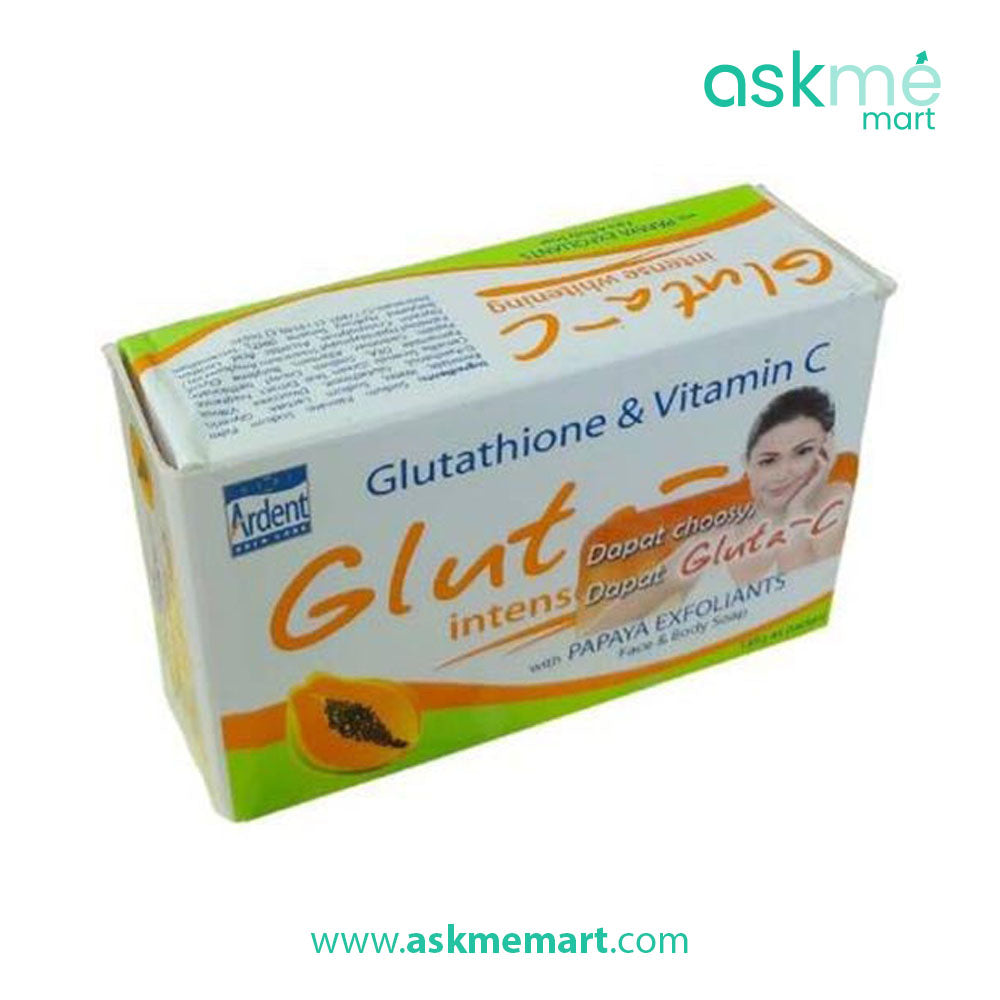 Gluta C Skin Lightening Papaya full Body Whitening Soap