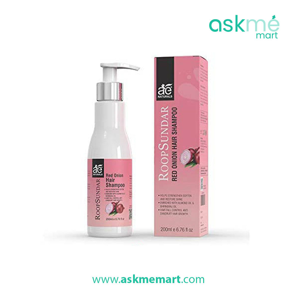 AskMeMart Roop Sundar Red Onion Hair Shampoo 200ml