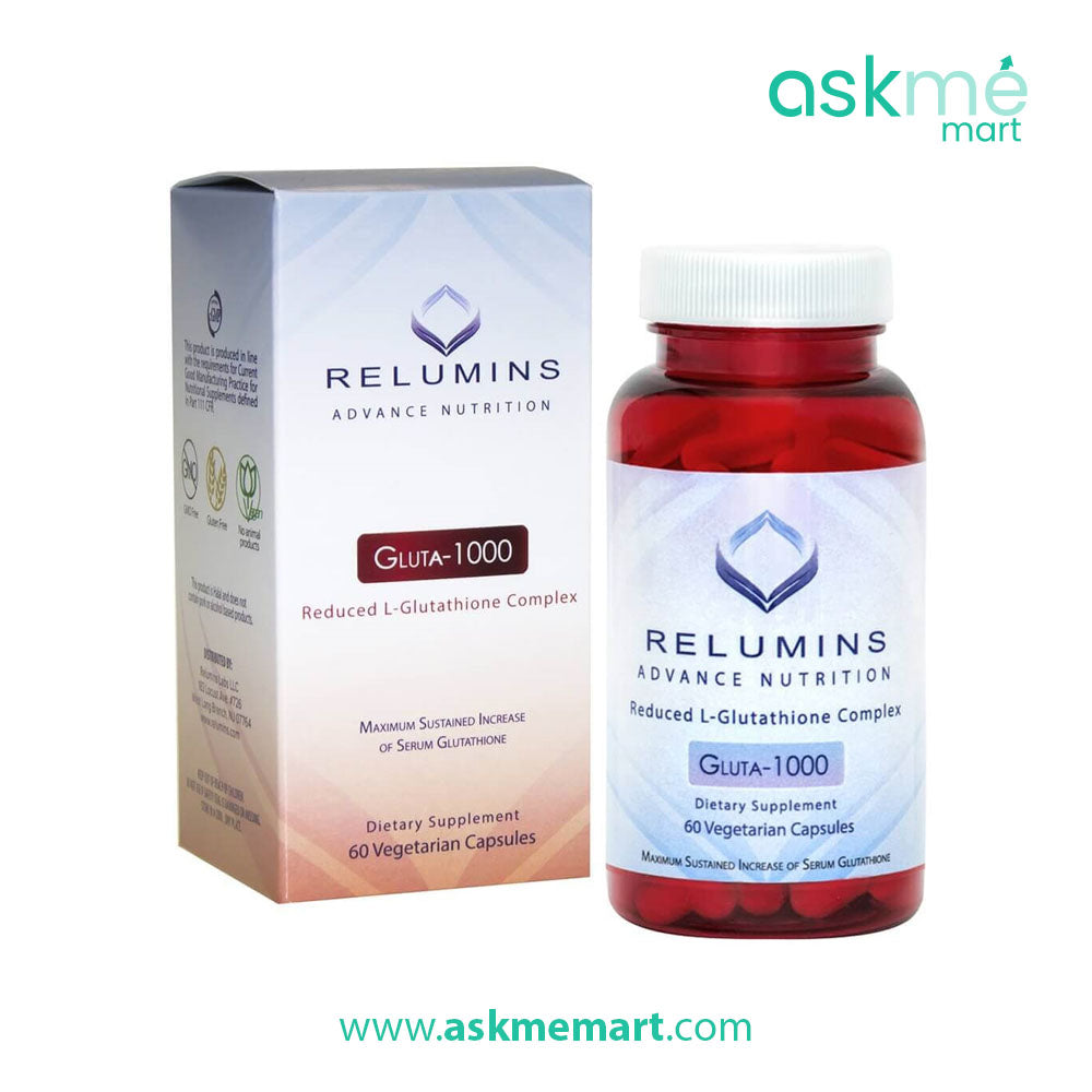 Relumins Gluta 1000mg Reduced Glutathione Capsules