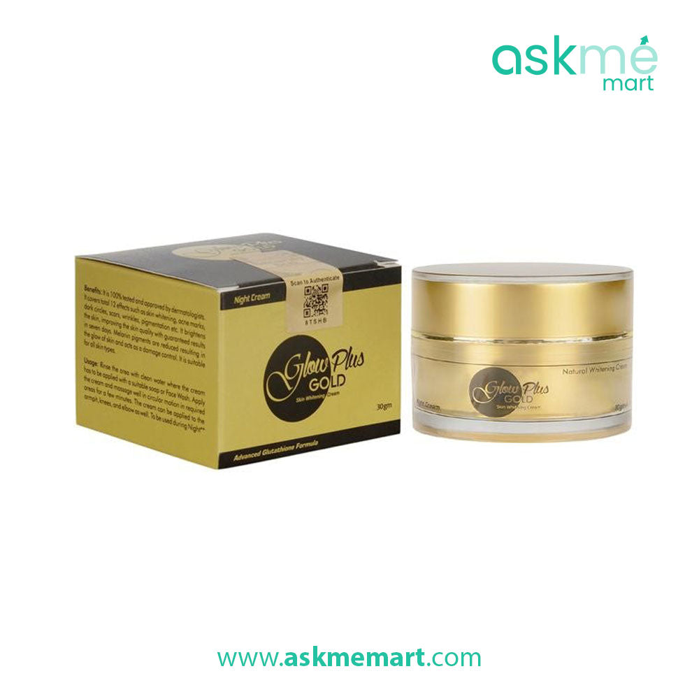 Glow Plus Gold Face Whitening Night Cream