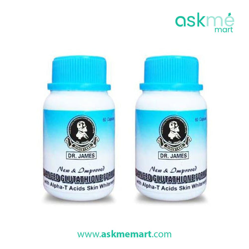 Dr James Advanced Glutathione Skin Whitening Capsules with GMP