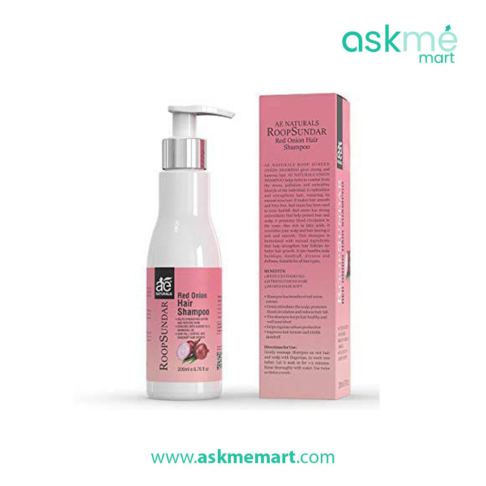 AskMeMart Roop Sundar Red Onion Hair Shampoo 200ml