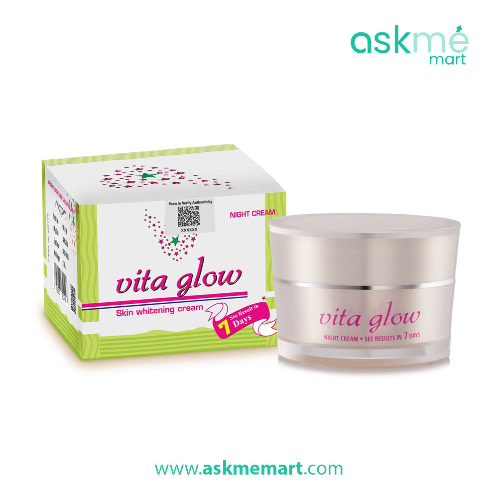 Vita Glow Glutathione Skin Whitening Night Cream