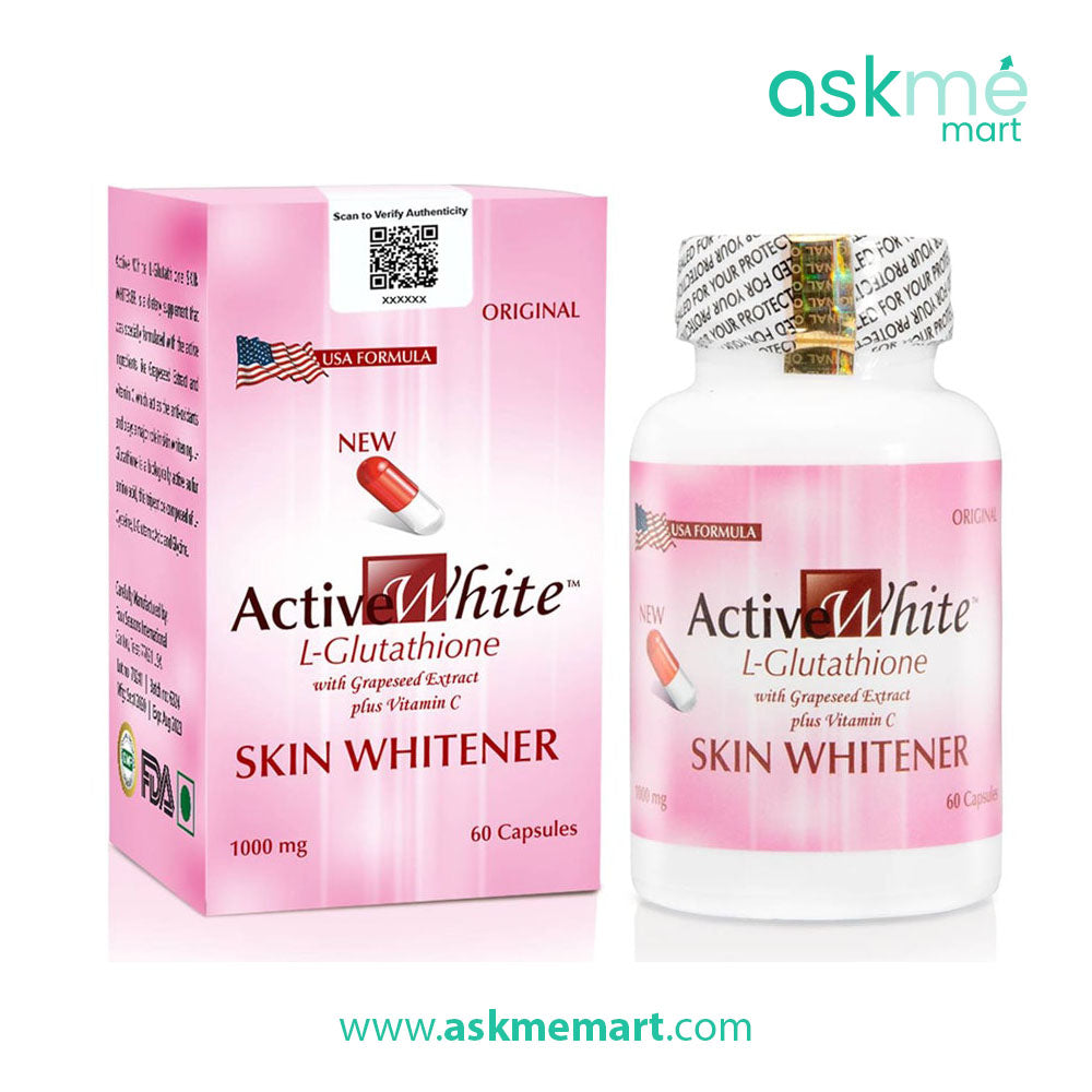 Active White L Glutathione Skin Whitening Capsule