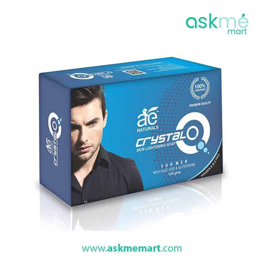 Crystal Q Skin Whitening Soap For Men 135g