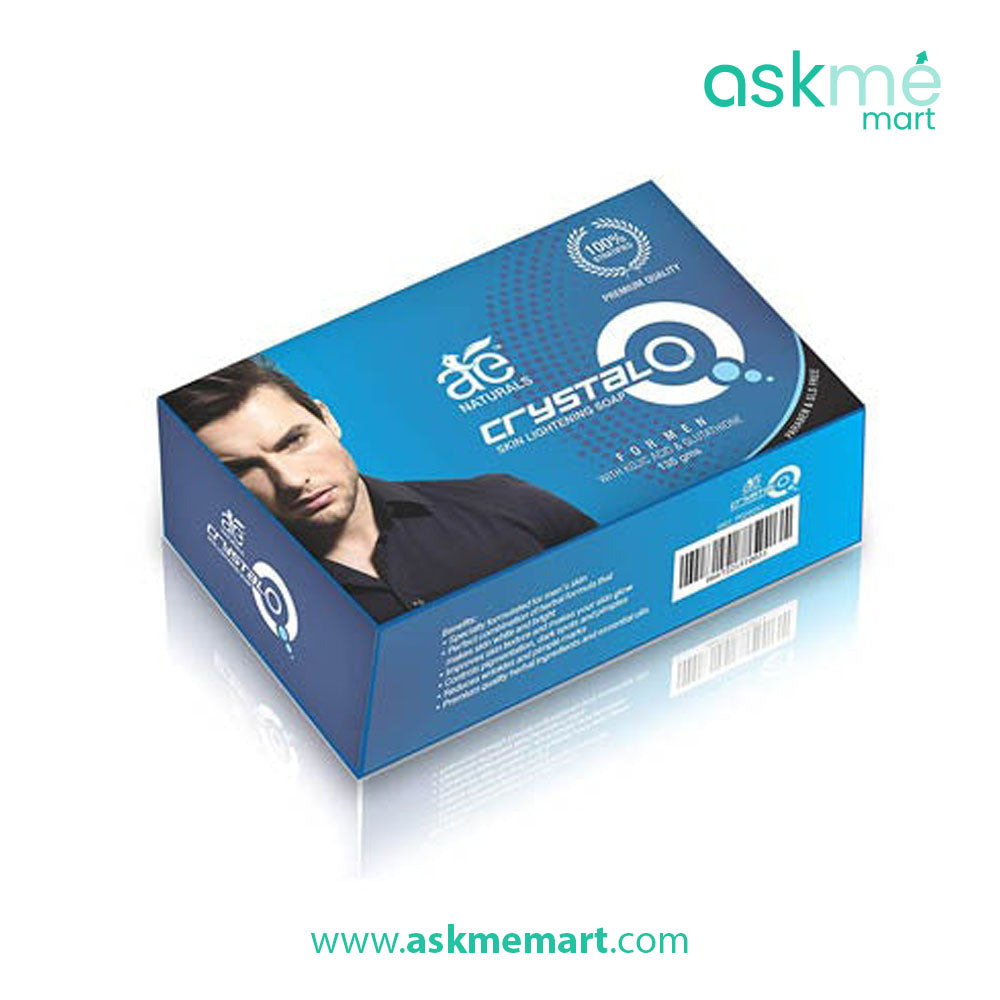 Crystal Q Skin Whitening Soap For Men 135g