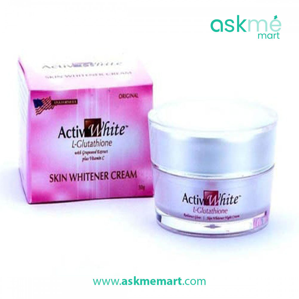 Active White L Glutathione Skin Whitening Night Cream